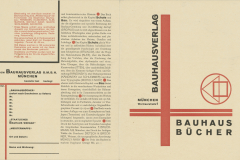 Lásló Moholy Nagy,  Design graphique pour publications du Bauhaus