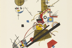 Wassily Kandinky, Joyous Ascent,  Master Portfolio, 1923